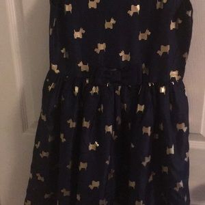 Gymboree girls “Scotty dog” print dress. Sz. 10
